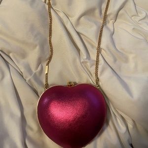 Michael Kors Pink Heart Shaped Purse